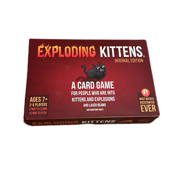 Exploding Kittens Card Game - Picture 1 of 3